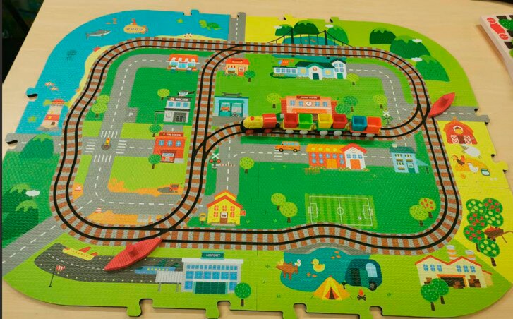 Set de construcción Tren City Adventures Cefa Toys 10