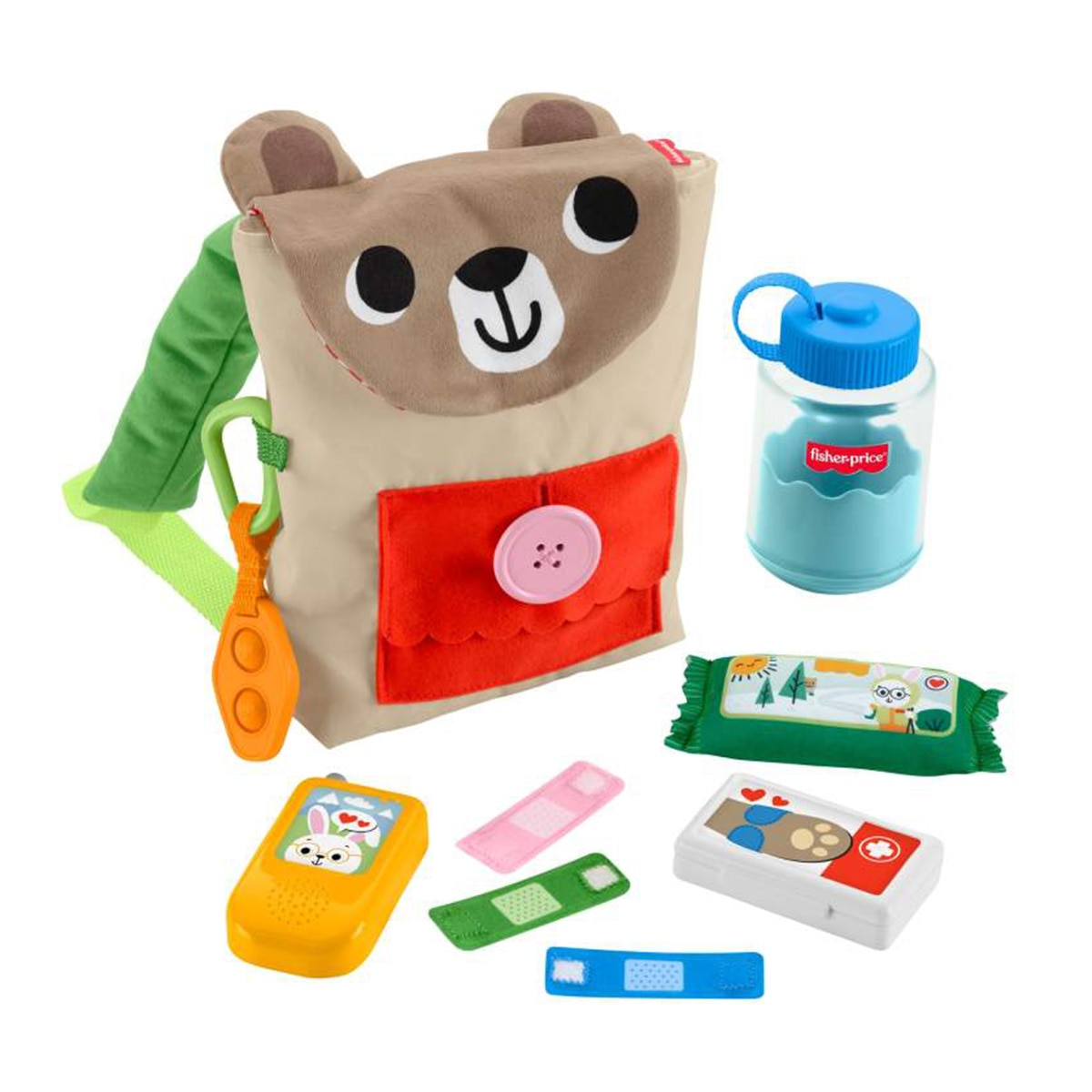 Imagen 0 de Mochila Busy Bear Bosque de la amistad Fisher-Price