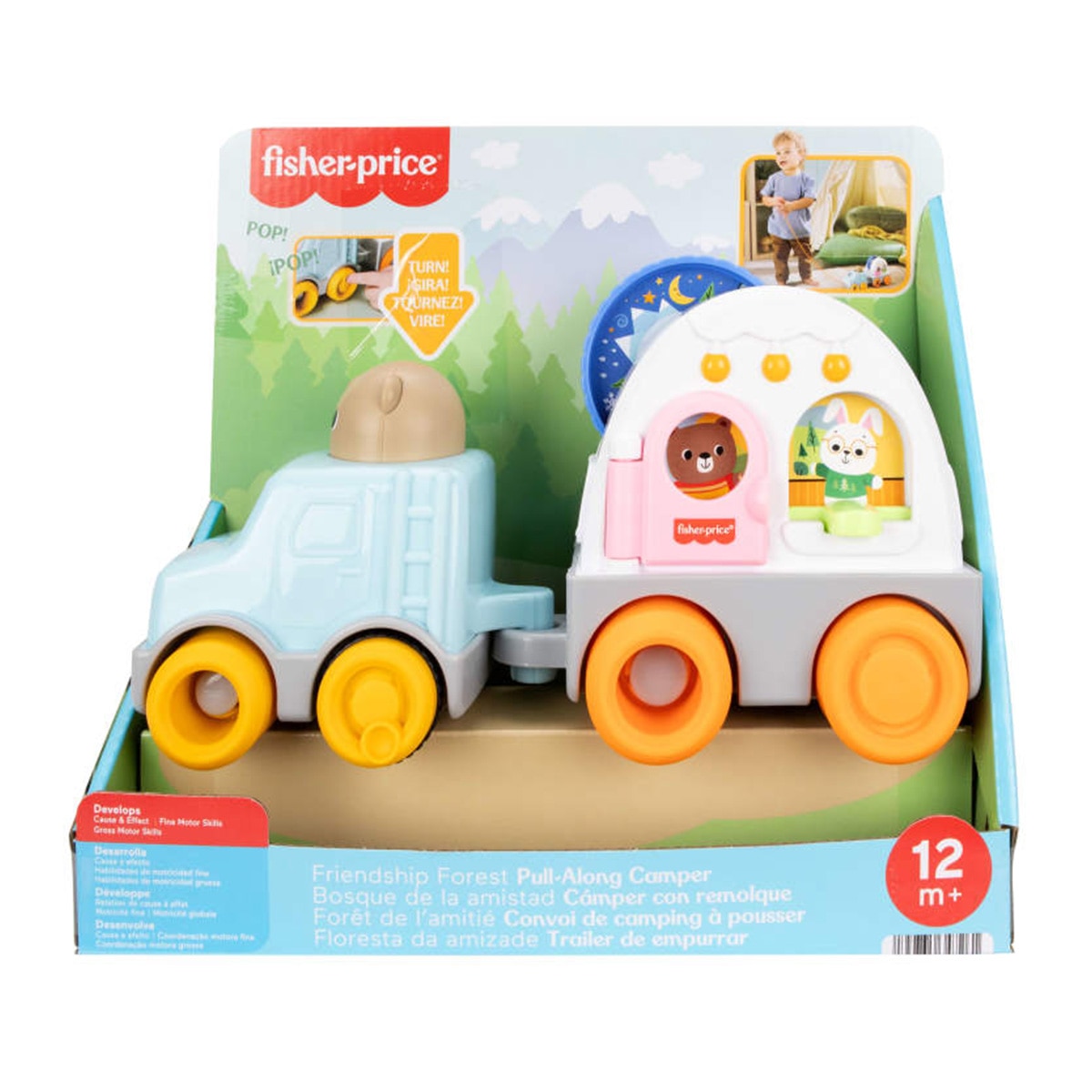 Camper con remolque  Bosque de la amistad Fisher-Price 6