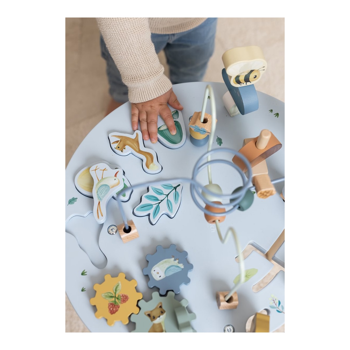 Mesa de actividades Forest Friends FSC Little Dutch 3
