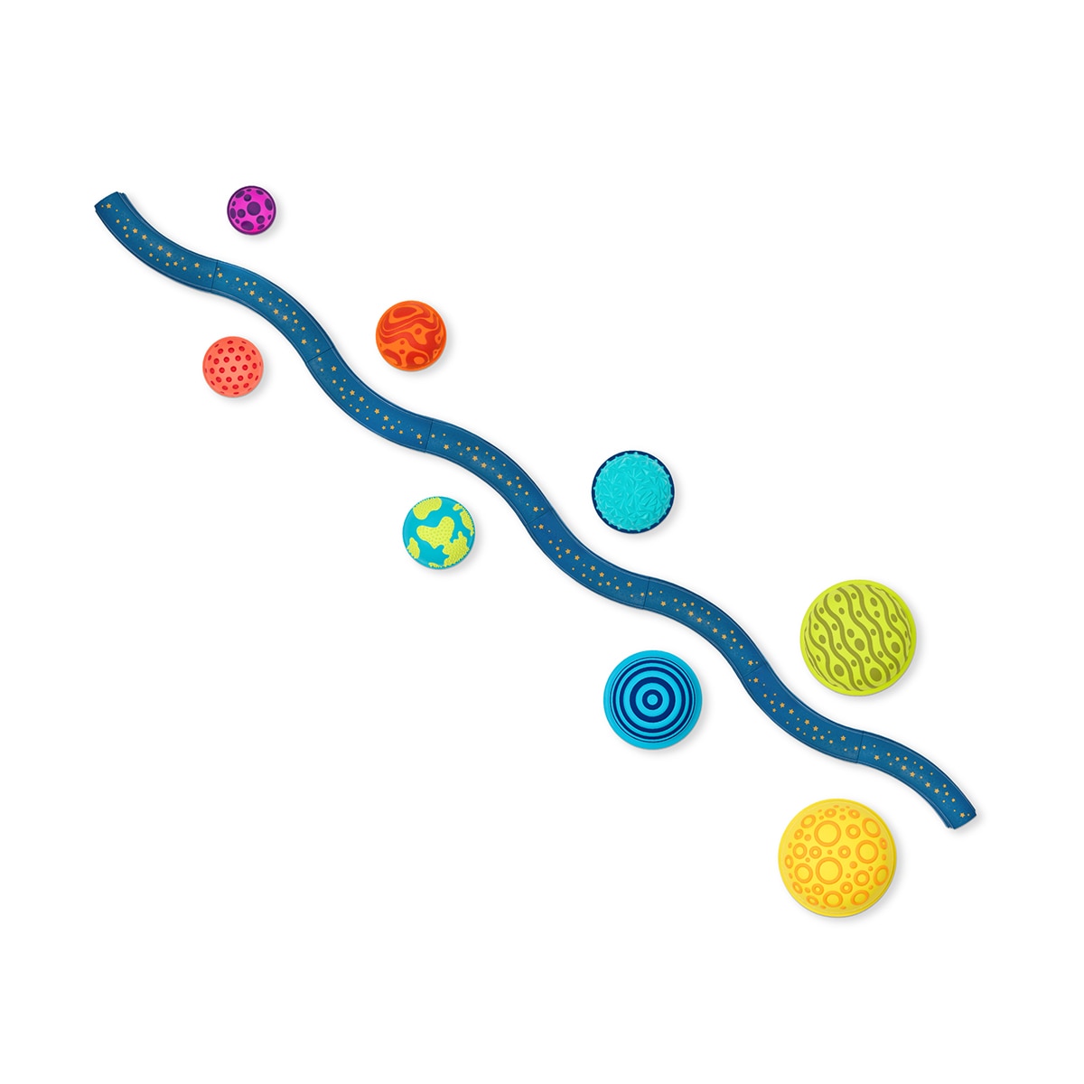 Set Barras Sensoriales de Equilibrio Planetario  16 Piezas B.Toys 4
