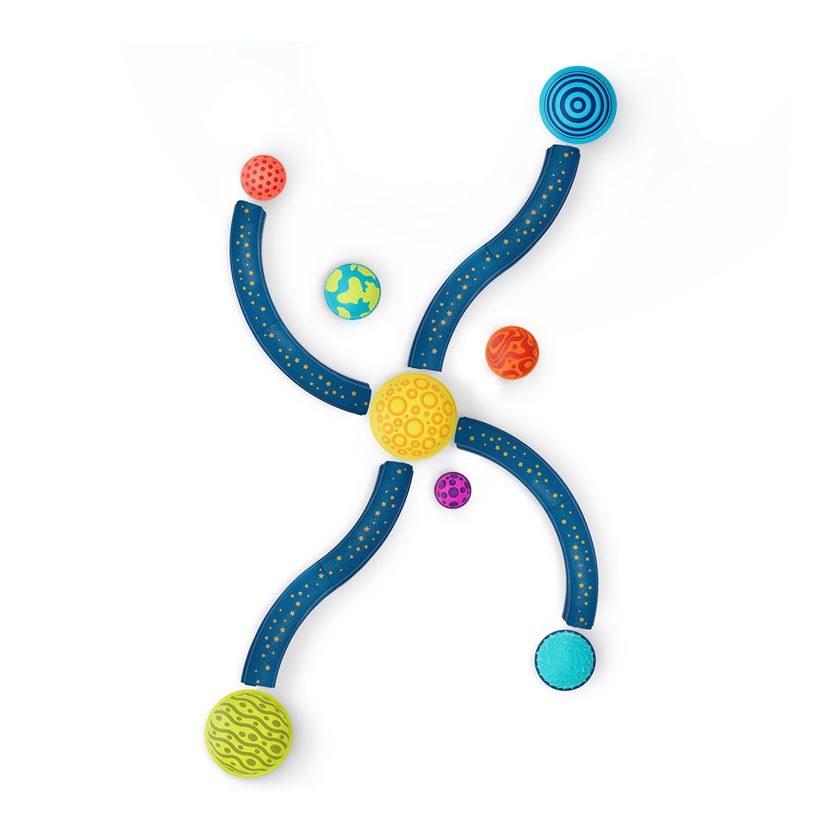Set Barras Sensoriales de Equilibrio Planetario  16 Piezas B.Toys 6