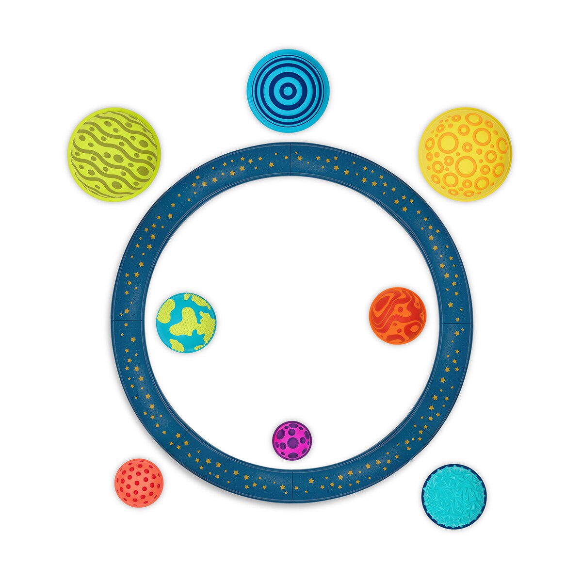 Set Barras Sensoriales de Equilibrio Planetario  16 Piezas B.Toys 8