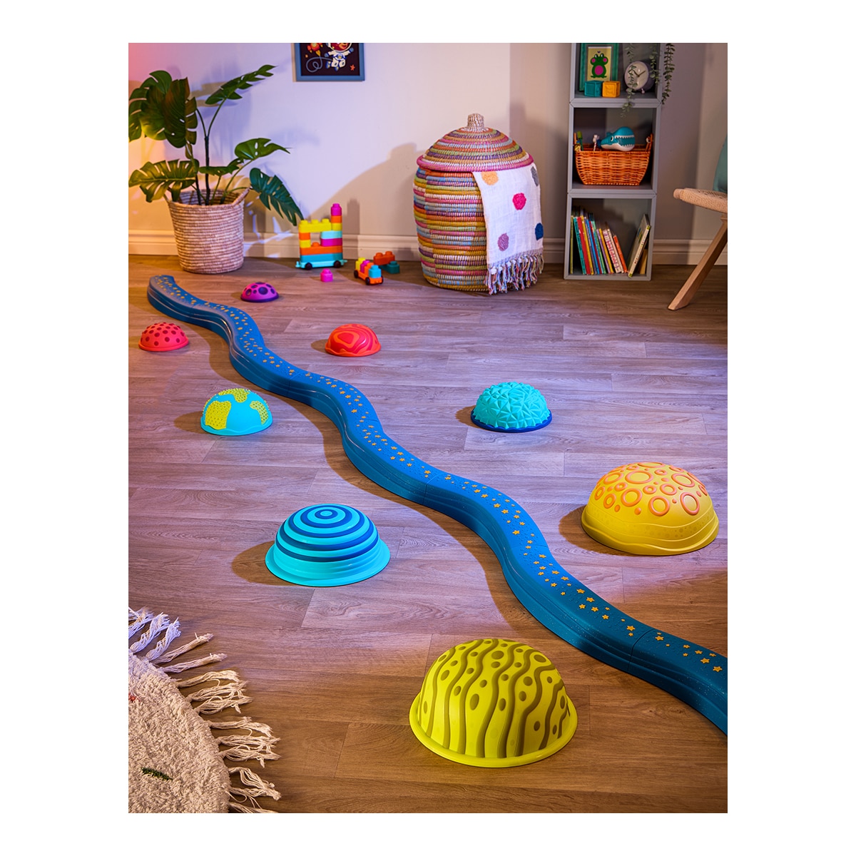 Set Barras Sensoriales de Equilibrio Planetario  16 Piezas B.Toys 9