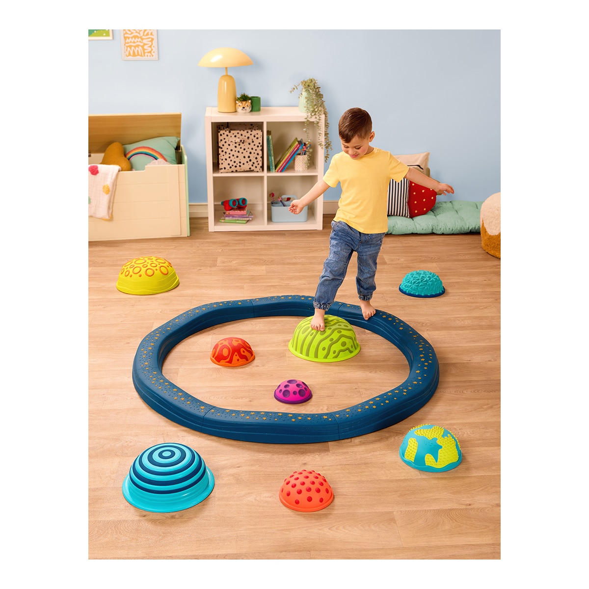 Set Barras Sensoriales de Equilibrio Planetario  16 Piezas B.Toys 11