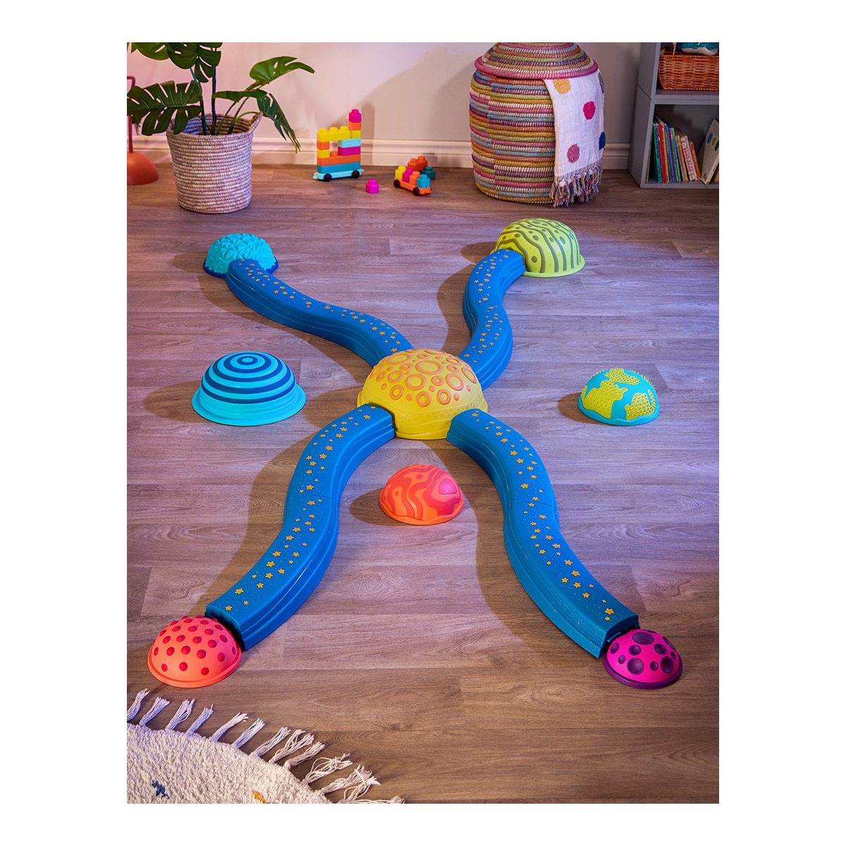 Set Barras Sensoriales de Equilibrio Planetario  16 Piezas B.Toys 13