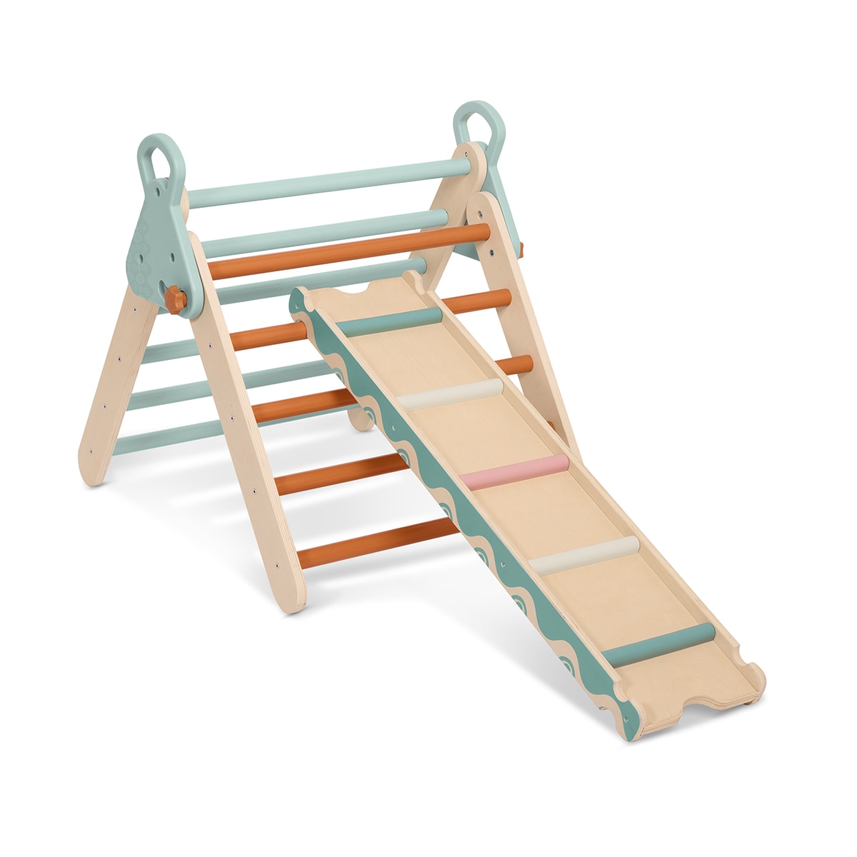 Triangulo de Escalada & Tobogán de Madera B.Toys 3