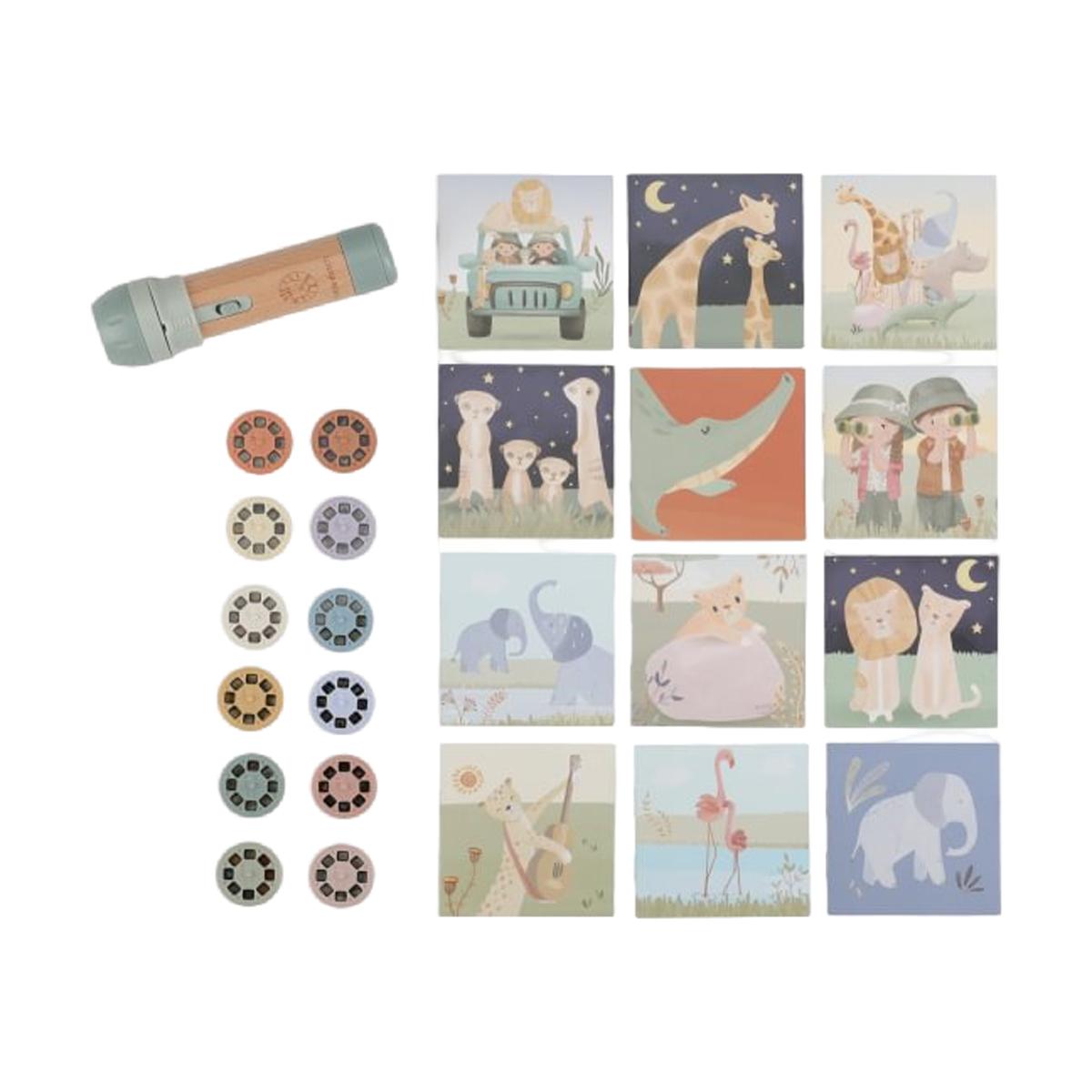 Proyector linterna FSC Safari Friends Little Dutch 10