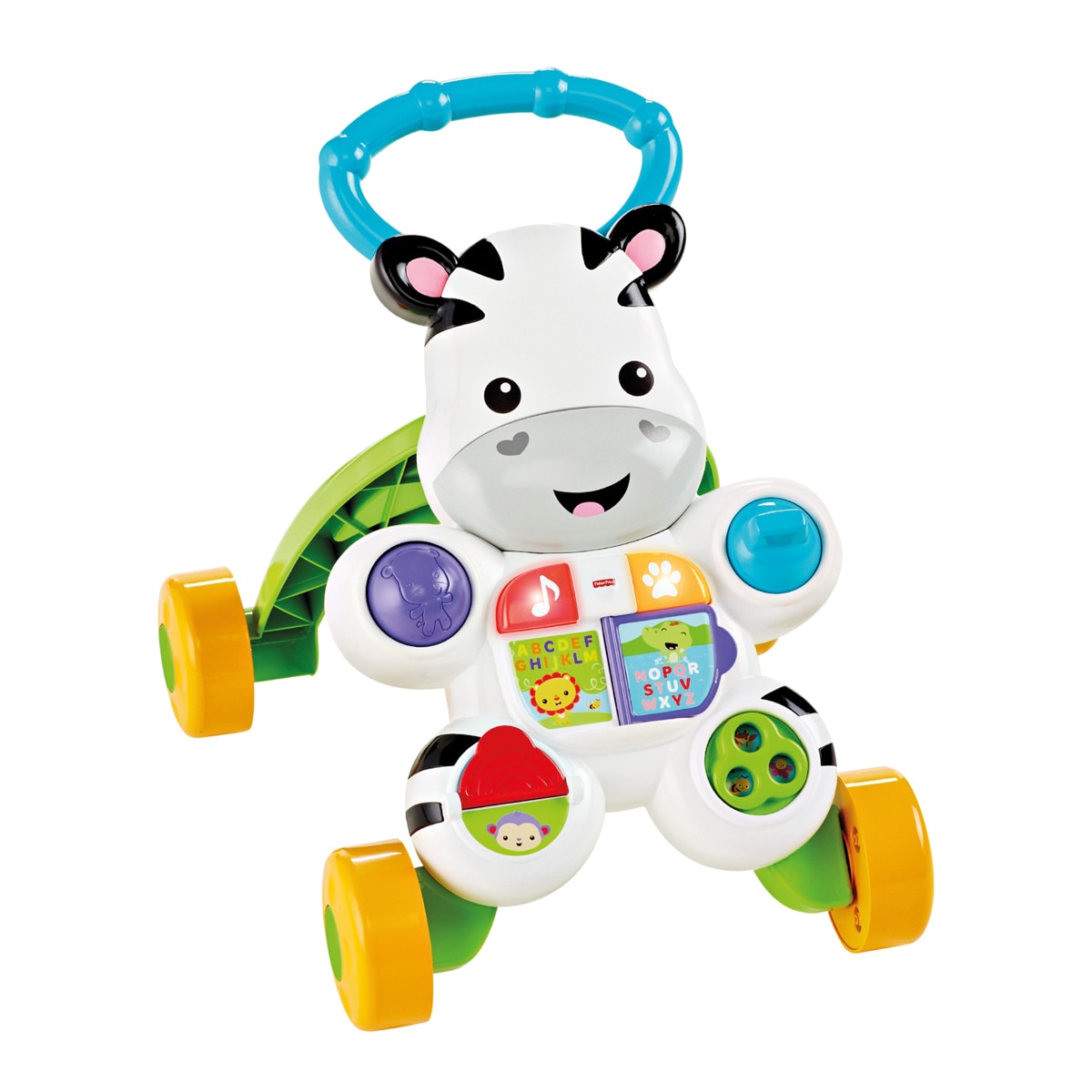 Fisher-Price – Andador correpasillos bebé Cebra parlanchina primeros paso Fisher-Price.