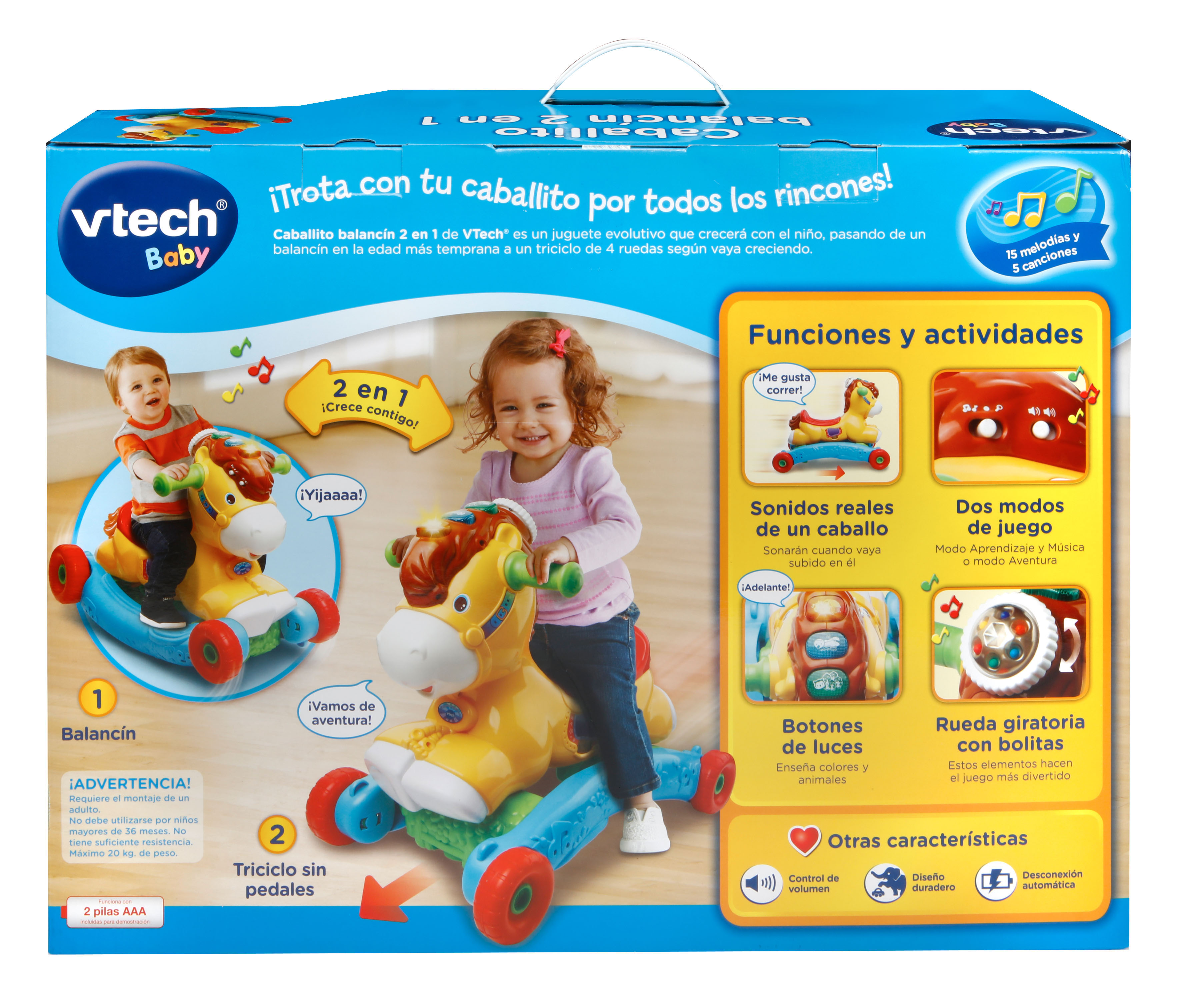 Caballito Balancín 2 en 1 VTech 5