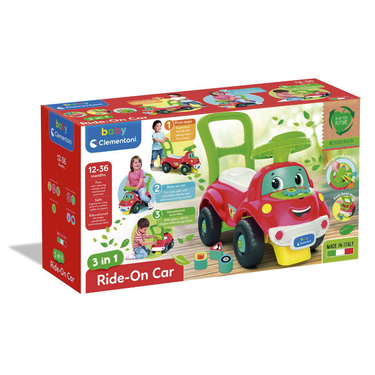 Carro Andador Ride On 3 em 1 2