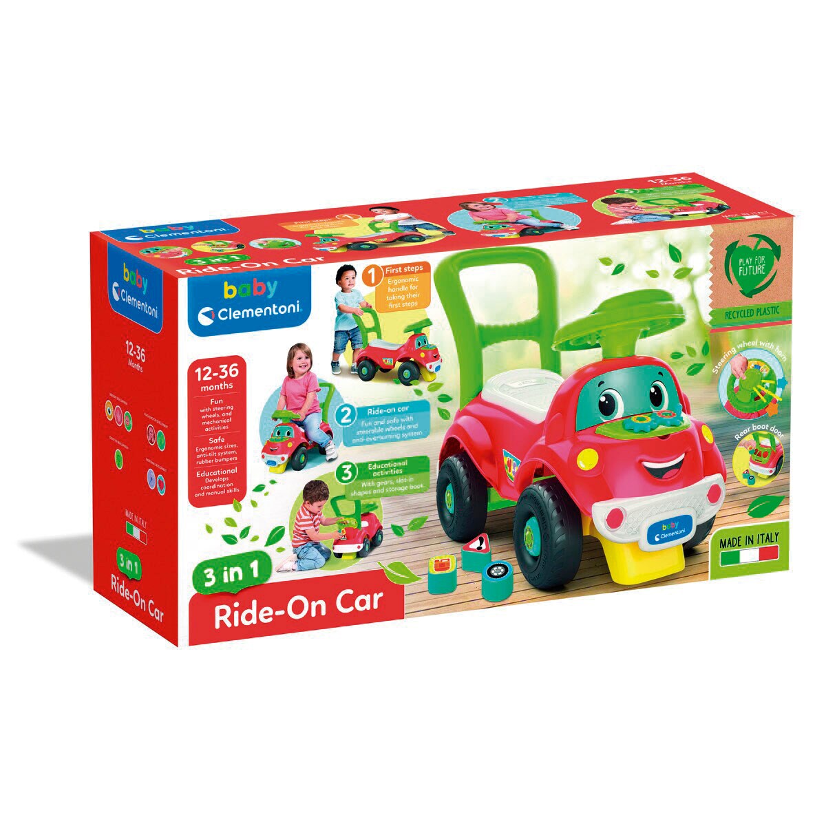 Carro Andador Ride On 3 em 1 2