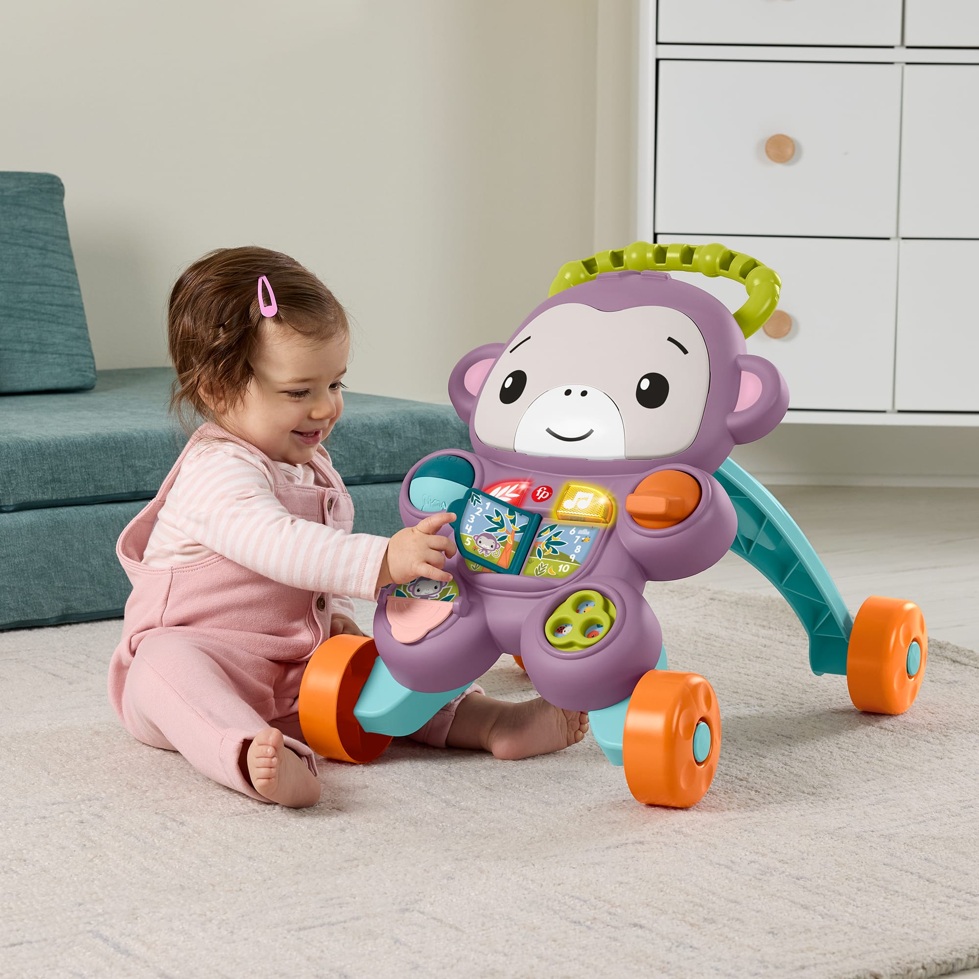 Andador Monito Primeros pasos Fisher-Price 3