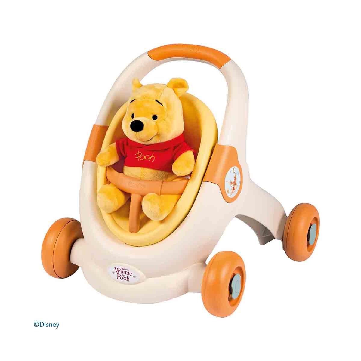 Andador Winnie The Pooh 3 en 1 con peluche Disney Smoby 1