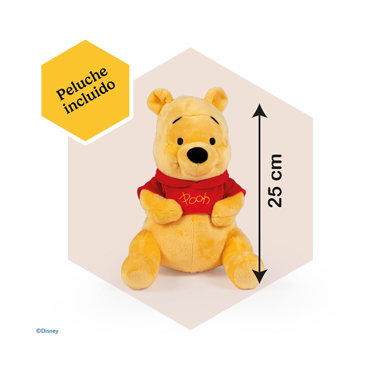 Andador Winnie The Pooh 3 en 1 con peluche Disney Smoby 2