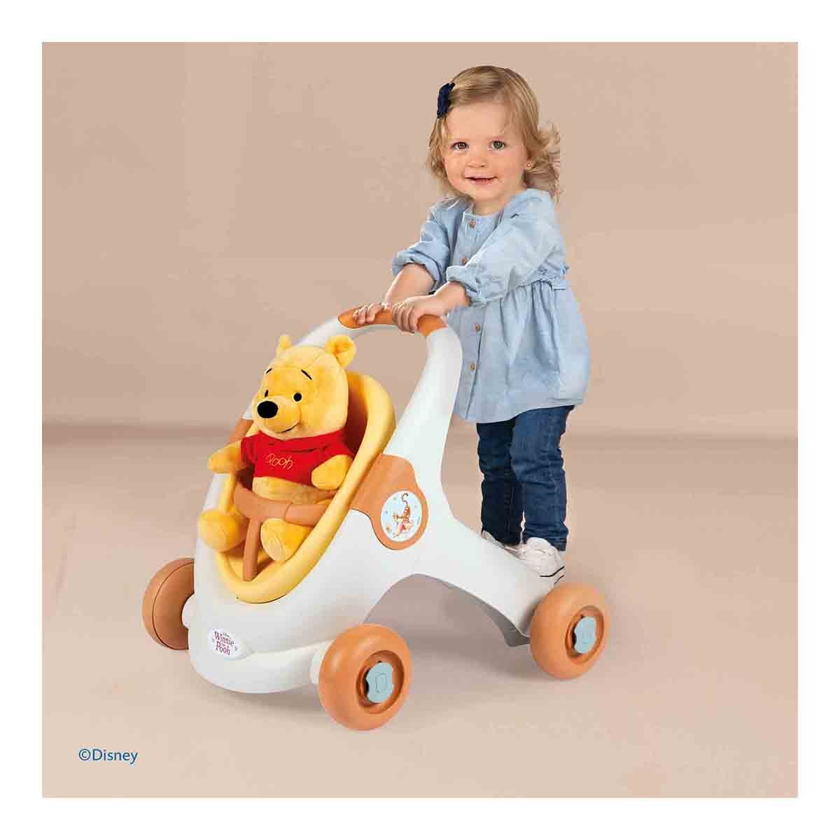 Andador Winnie The Pooh 3 en 1 con peluche Disney Smoby 3