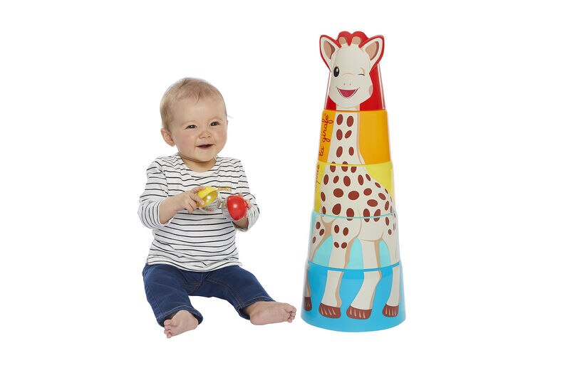 Apilable gigante Sophie la girafe 3