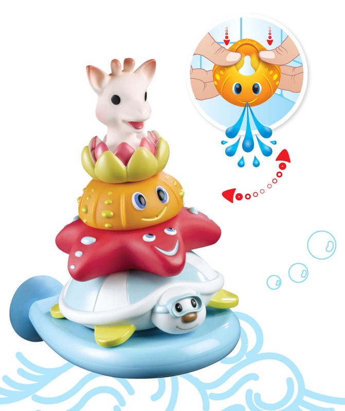 Pirámide Splash & surf  Sophie la girafe 3