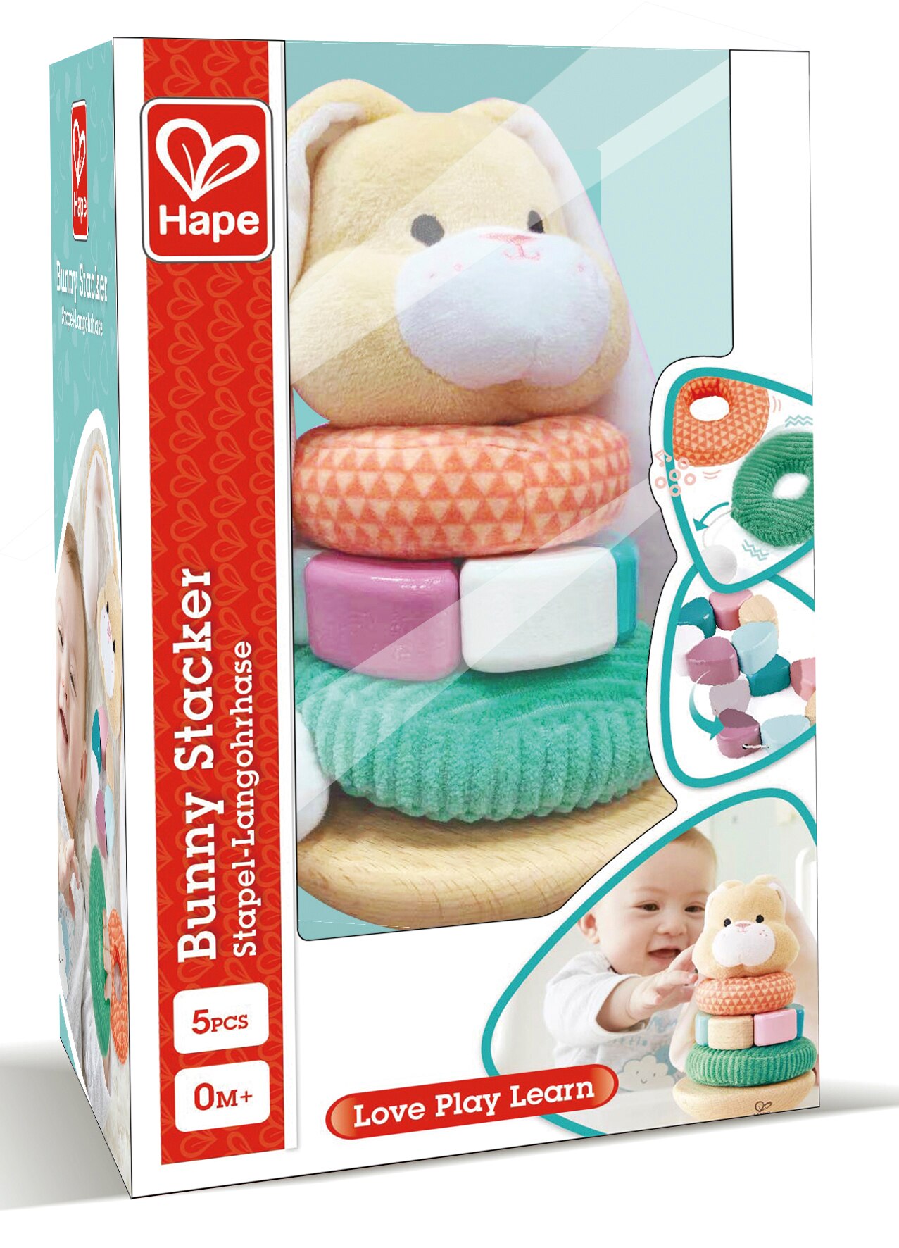 Conejo Apilable Hape 2