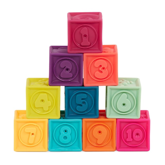 Cubos apilables suaves B. Toys