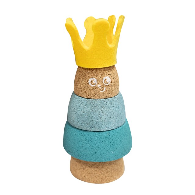 Figura apilable Rey del Corcho Korko