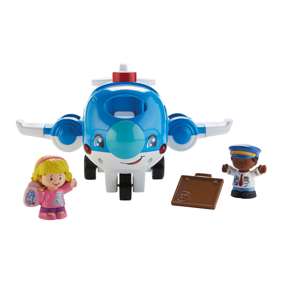 Fisher-Price Little People Avión Viaja Conmigo, juguetes bebés 1 año 1