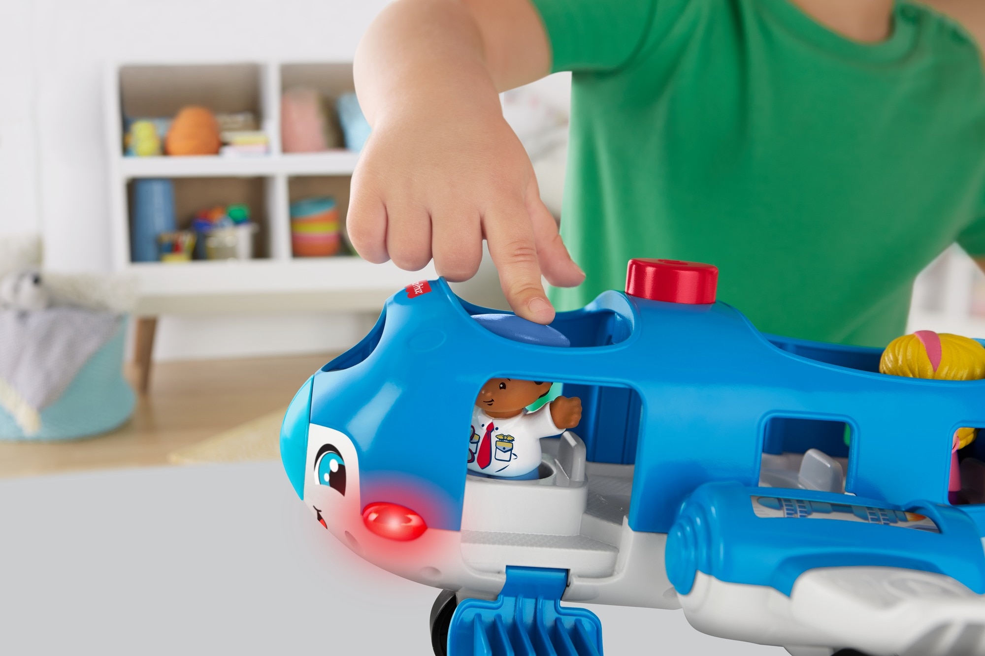 Fisher-Price Little People Avión Viaja Conmigo, juguetes bebés 1 año 3