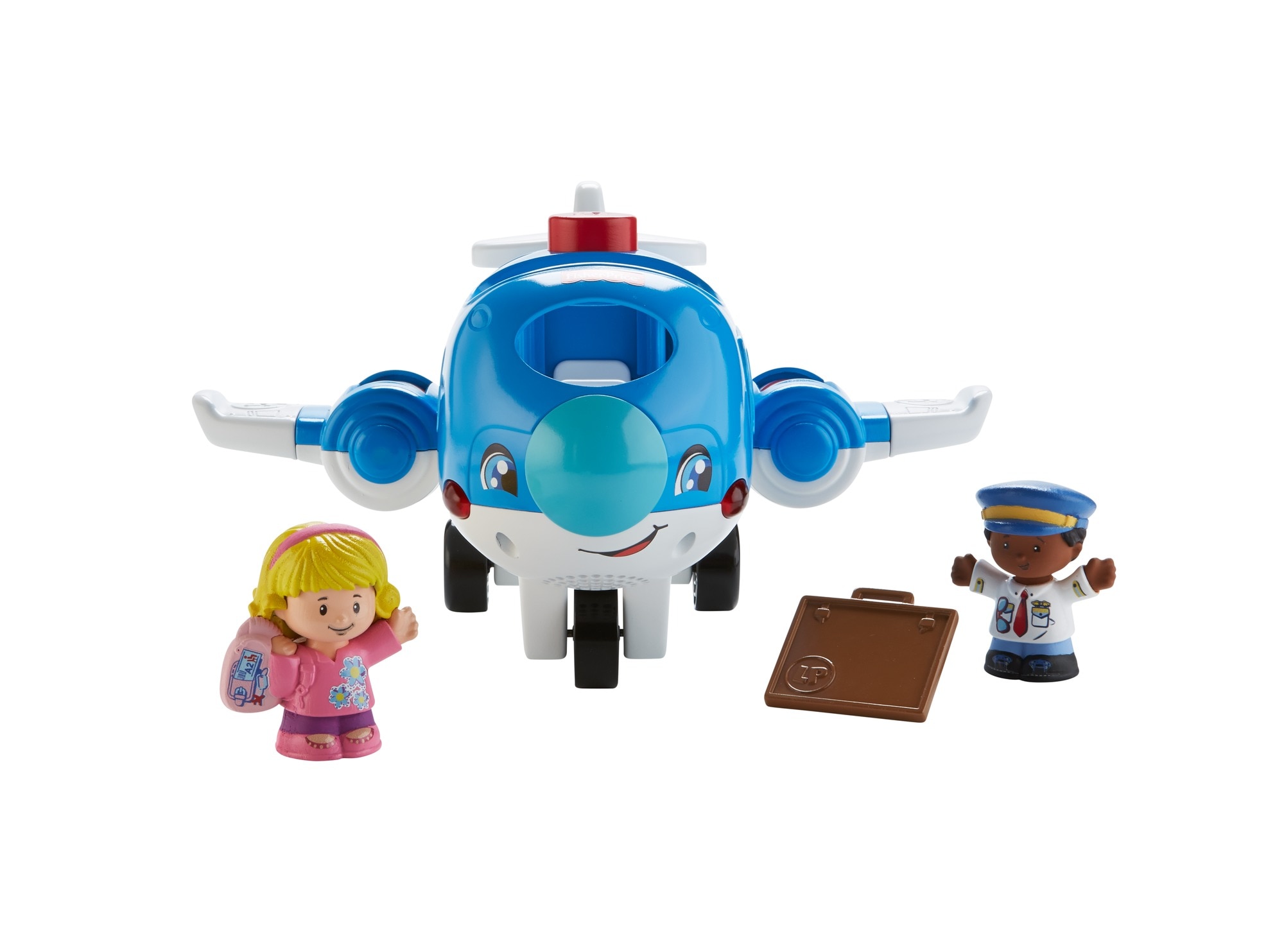 Fisher-Price Little People Avión Viaja Conmigo, juguetes bebés 1 año 5