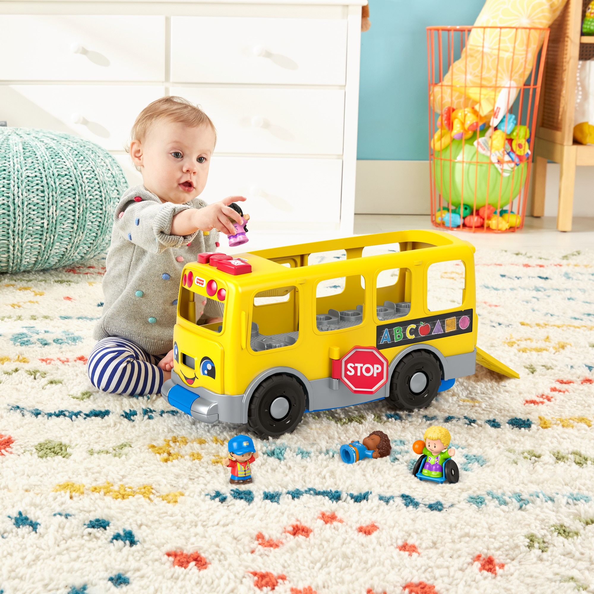 Fisher-Price Little People Autobus escolar grande Mattel 5