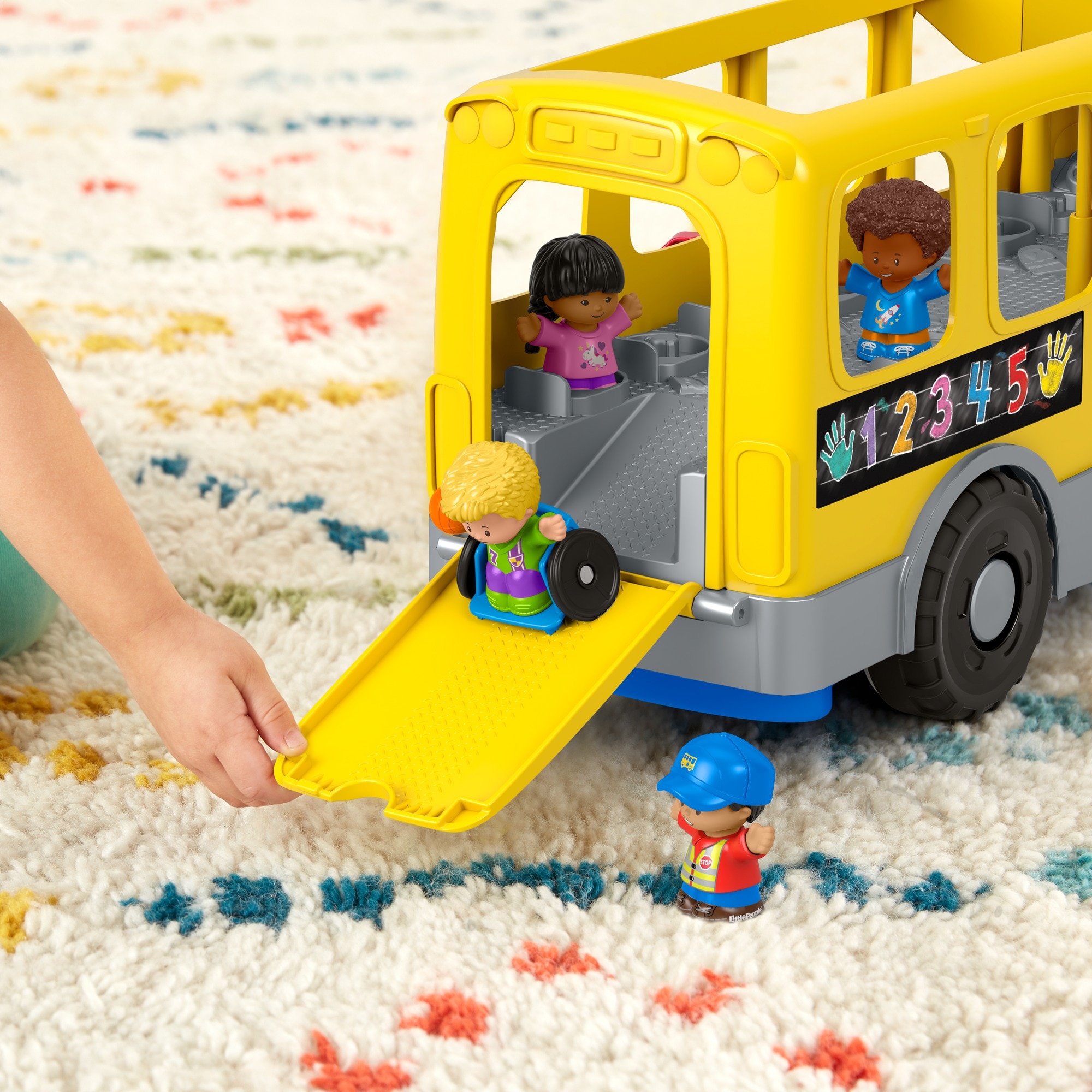 Fisher-Price Little People Autobus escolar grande Mattel 6