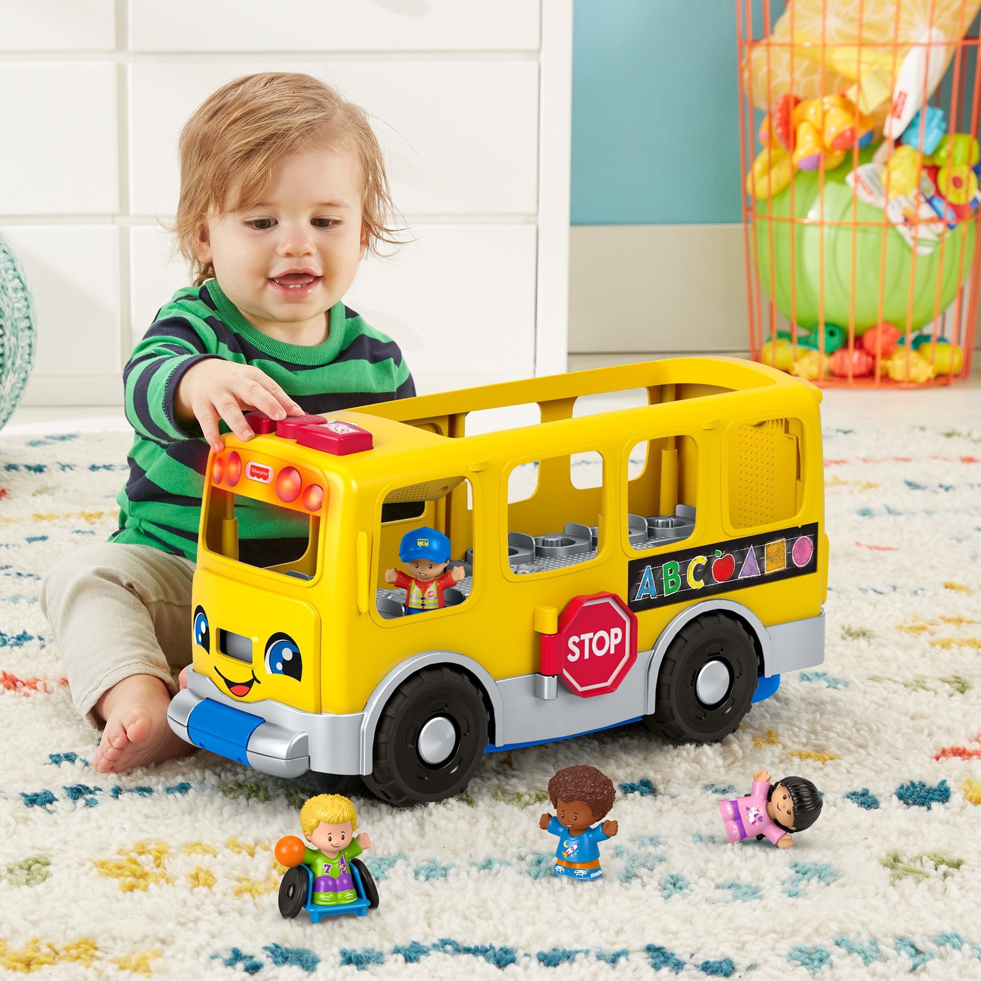 Fisher-Price Little People Autobus escolar grande Mattel 9