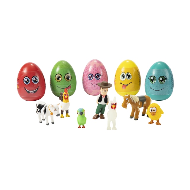 Maxi huevos sorpresa juguete de La Granja De Zenón BANDAI