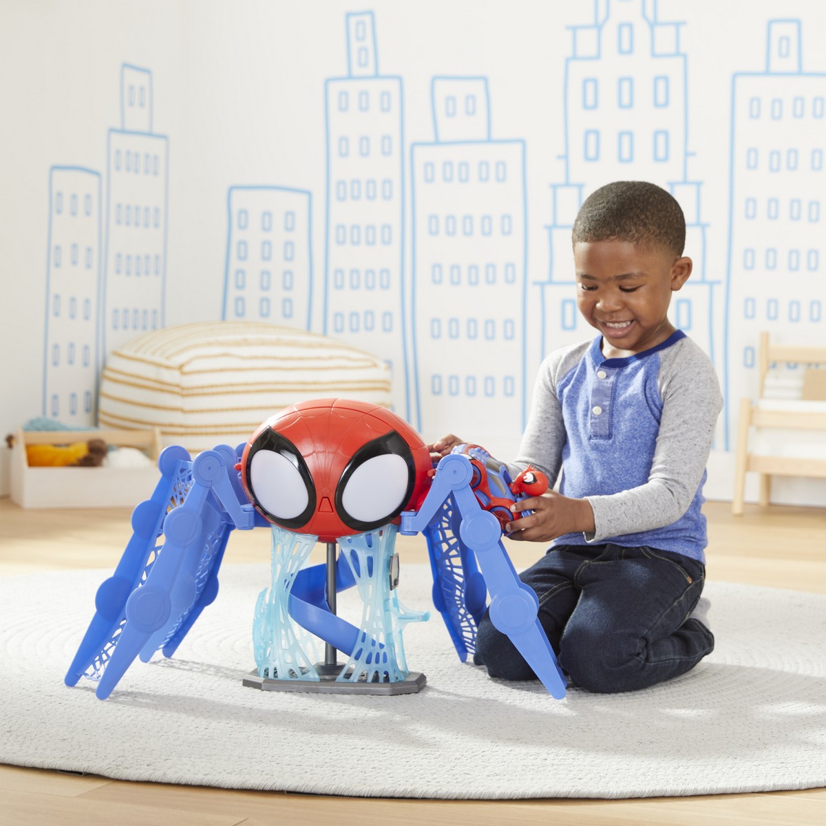Webquarters Spidey Spiderman Marvel Hasbro 4