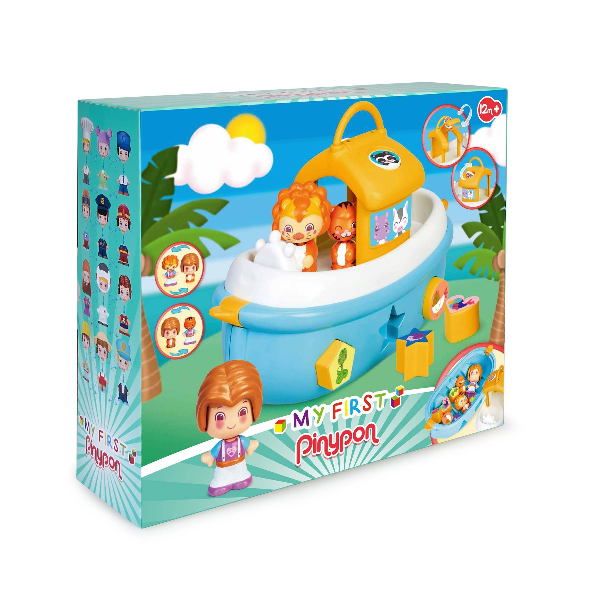 My First Pinypon Conjunto de Barco Arca de Noe 3