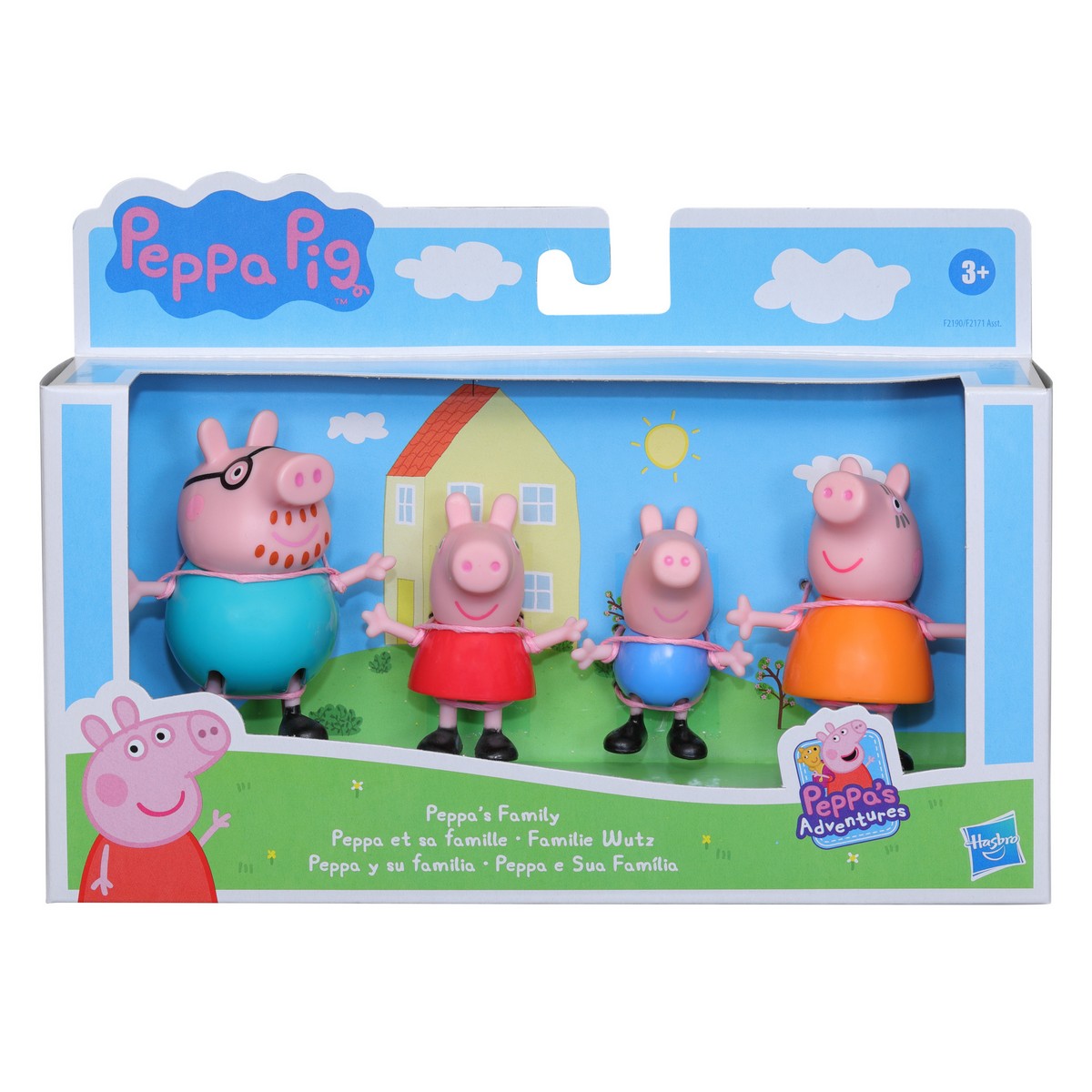 Peppa Pig Surtido Peppa Y Su Familia Hasbro 1