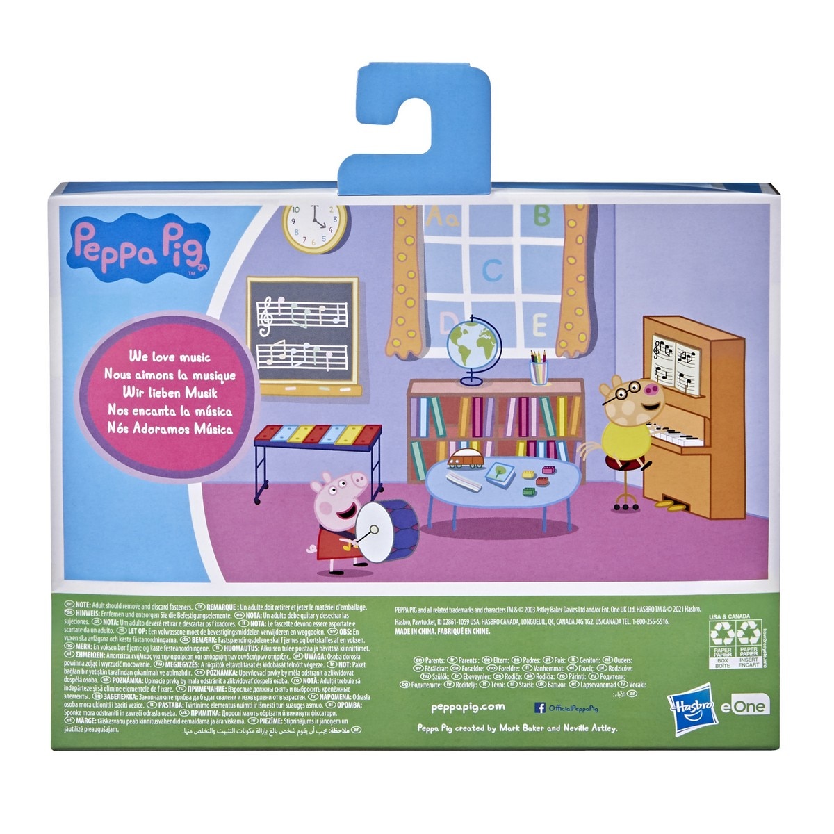 Set de juguete Peppa Pig Momentos Ast Hasbro 2