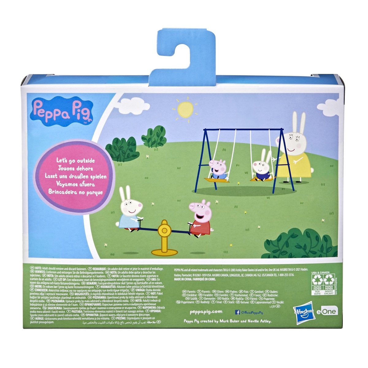 Set de juguete Peppa Pig Momentos Ast Hasbro 7