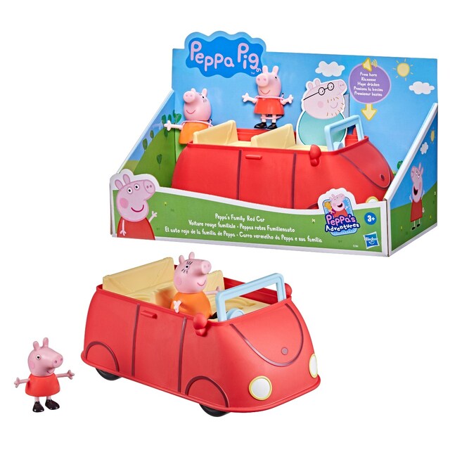 Peppa Pig El Auto Rojo De La Familia De Peppa Hasbro