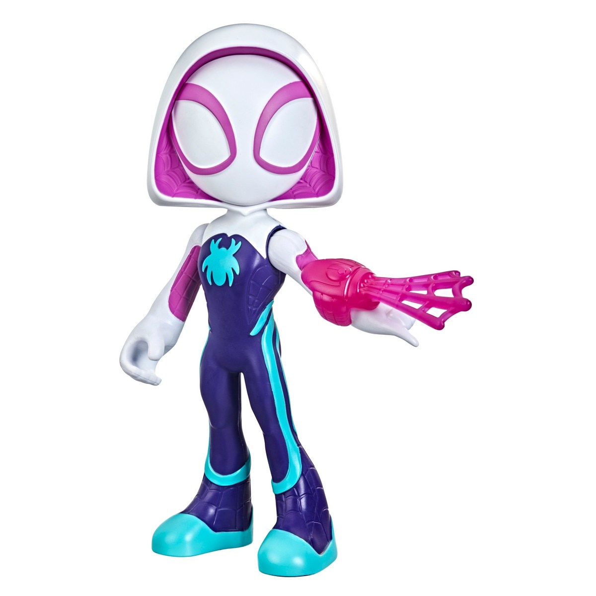 Surtido Figuras Mega Mighty Spidey Spiderman y Miles Morales Marvel Hasbro 8