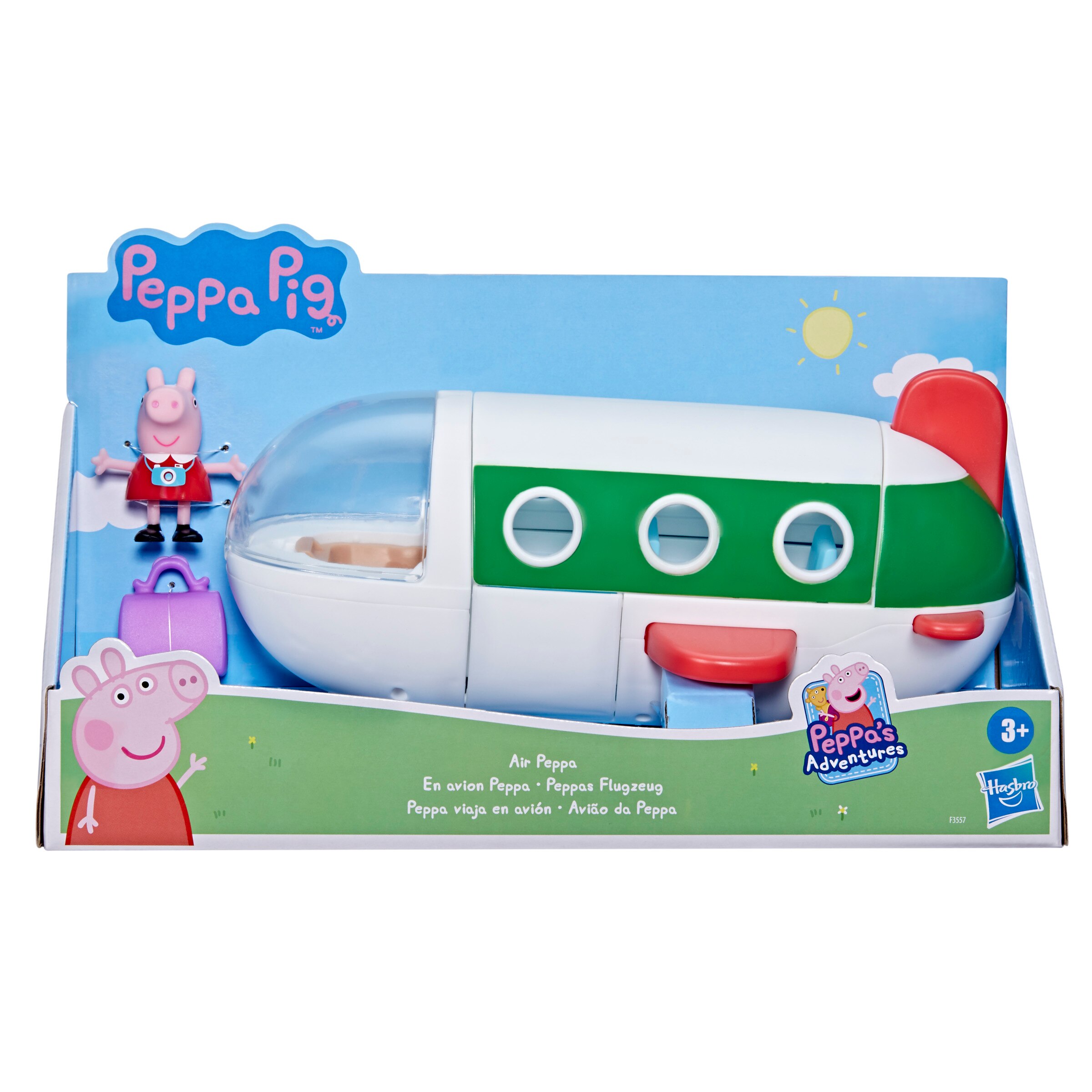 Set Peppa Pig viaja en avión 2