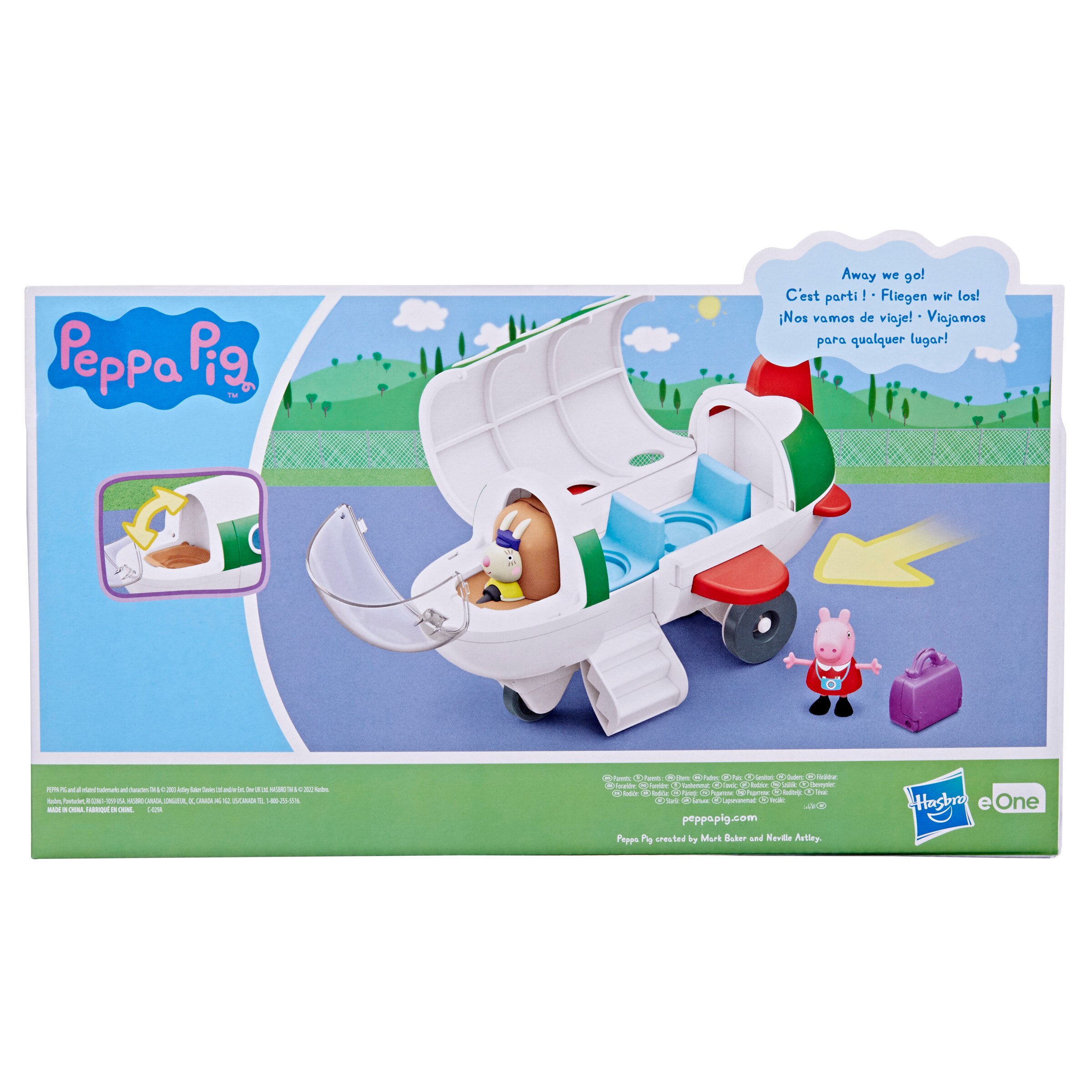 Set Peppa Pig viaja en avión 5