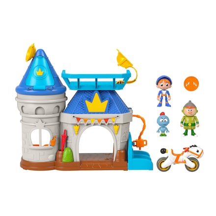 Gus El pequeño Caballero Set de juego Reino del Castillo con figuras Fisher-Price