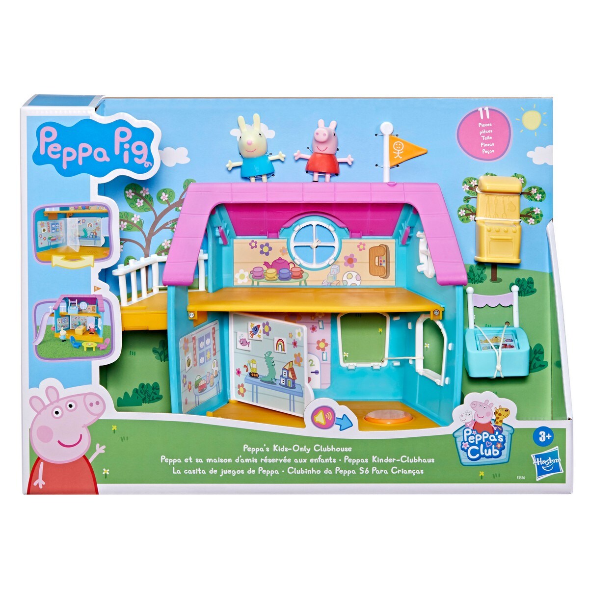 Casita De Peppa Pig Juguete Set La Casa Rosa Lego Duplo Casa Peppa