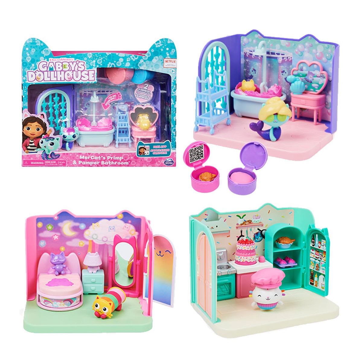 Gabbys Dollhouse - Habitación Deluxe de Juguete modelos surtidos GABBY'S DOLLHOUSE