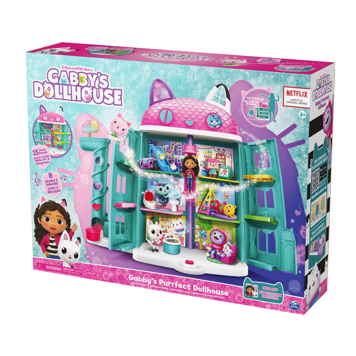 Casa de muñecas de juguete La Casa De Gabby Purrfect GABBY'S DOLLHOUSE 1