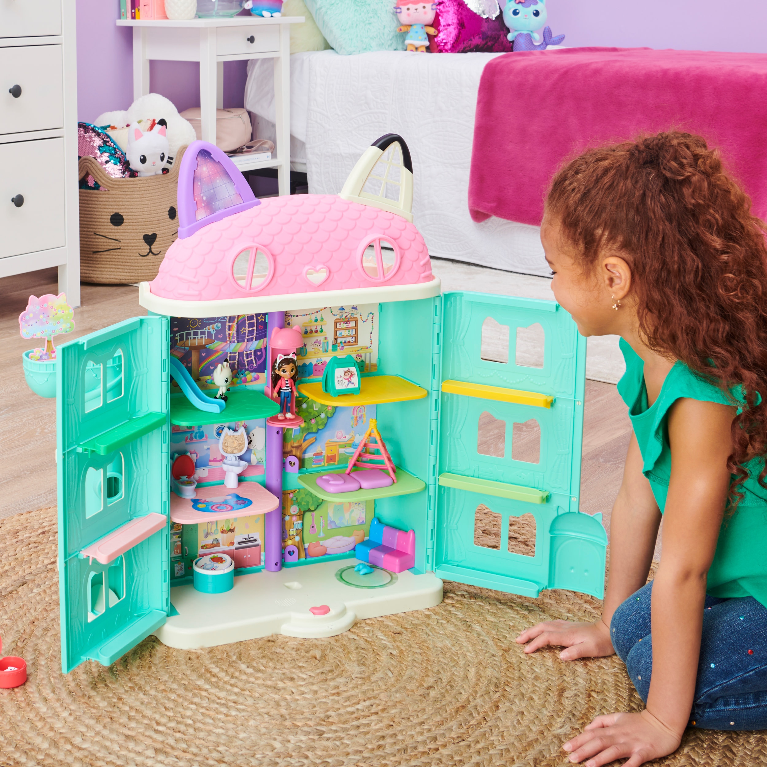 Casa de muñecas de juguete La Casa De Gabby Purrfect GABBY'S DOLLHOUSE 9