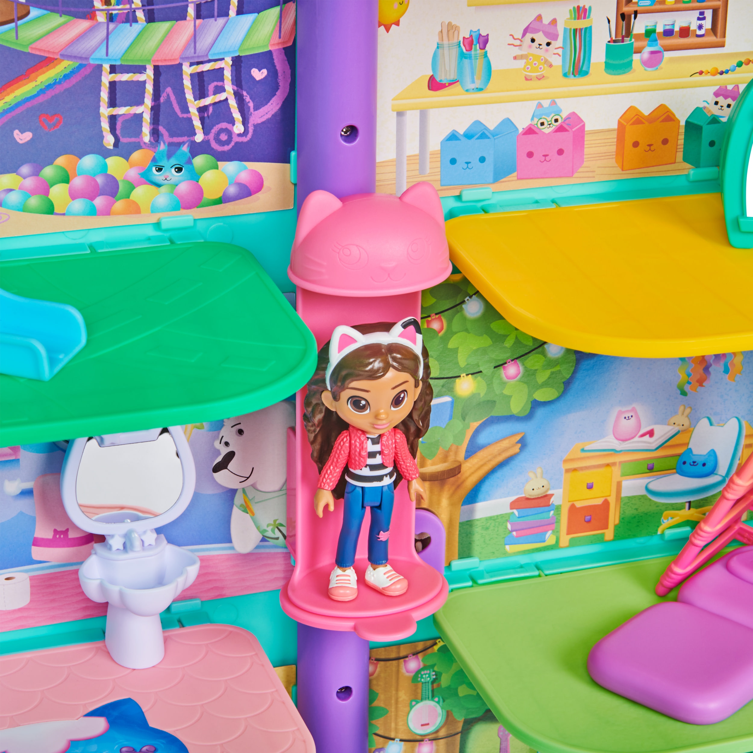 Casa de muñecas de juguete La Casa De Gabby Purrfect GABBY'S DOLLHOUSE 10