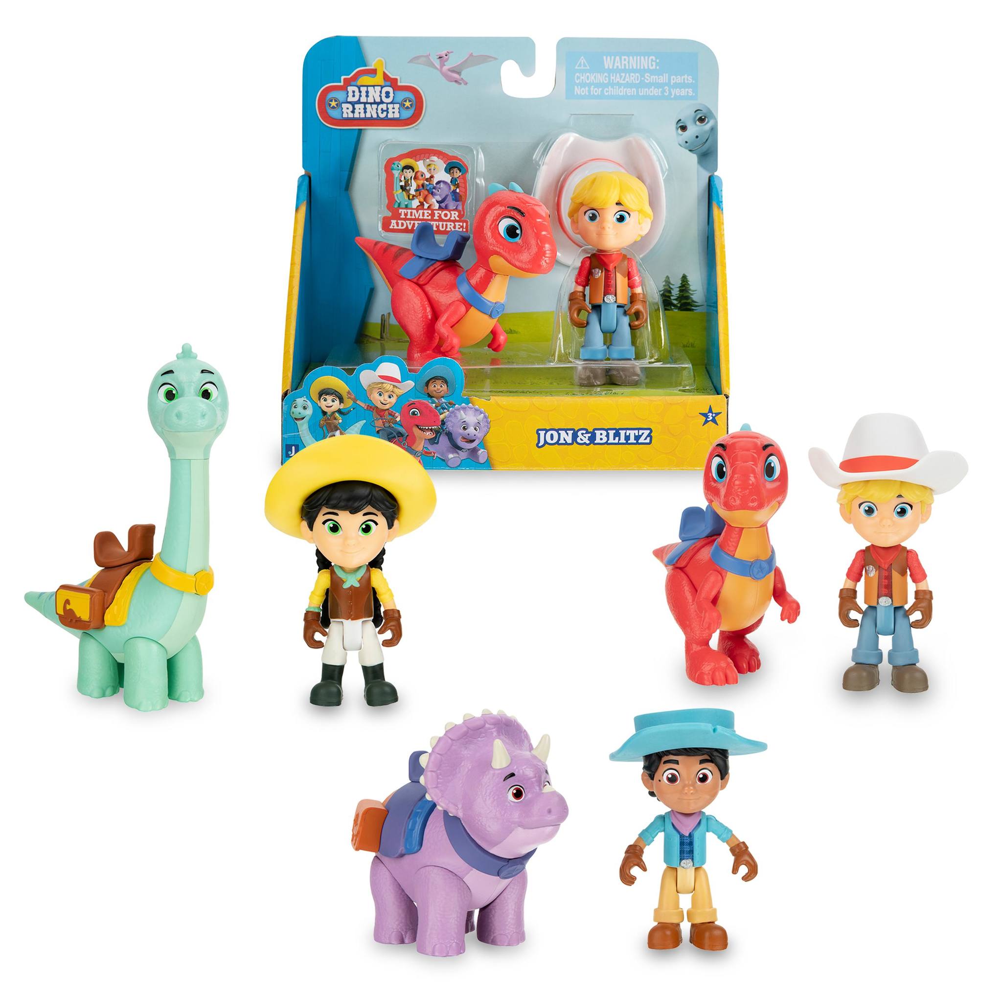 Pack 2 figuras Dino Ranch 2