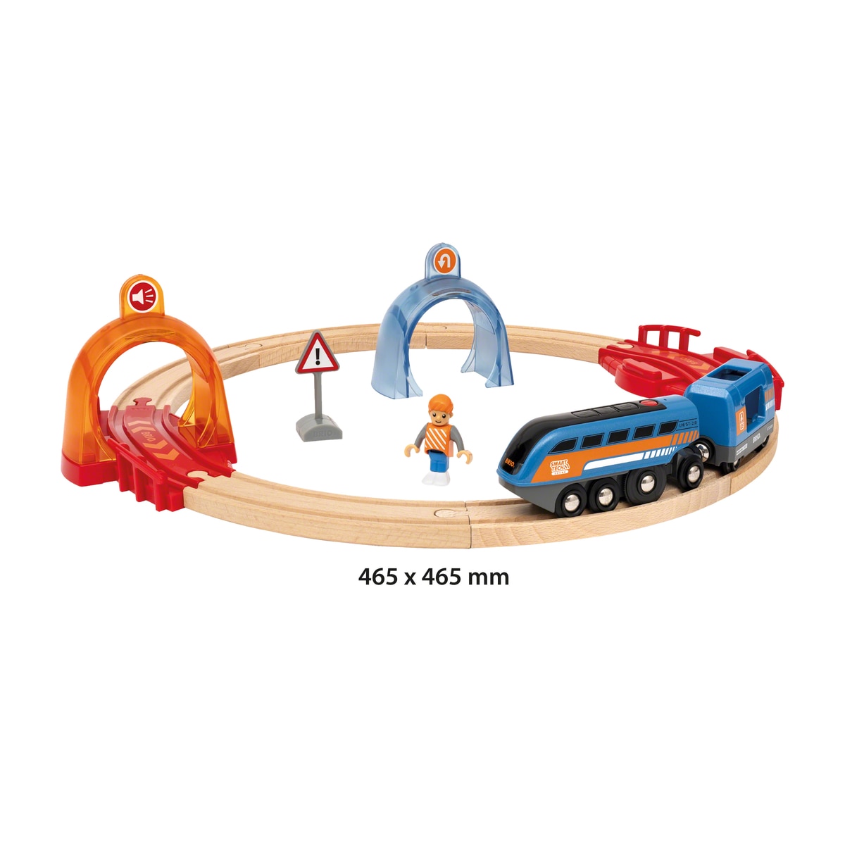 Set Circuito Circular con Túneles de Acción Smart Tech Sound Brio 2