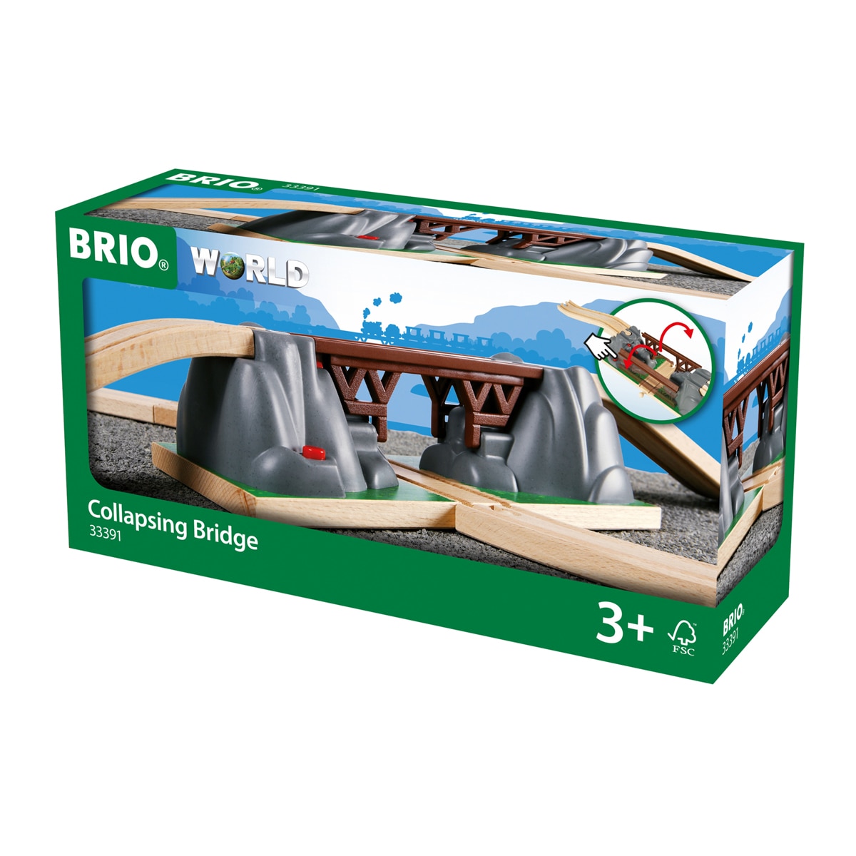 BRIO – Puente derrumbable Brio.